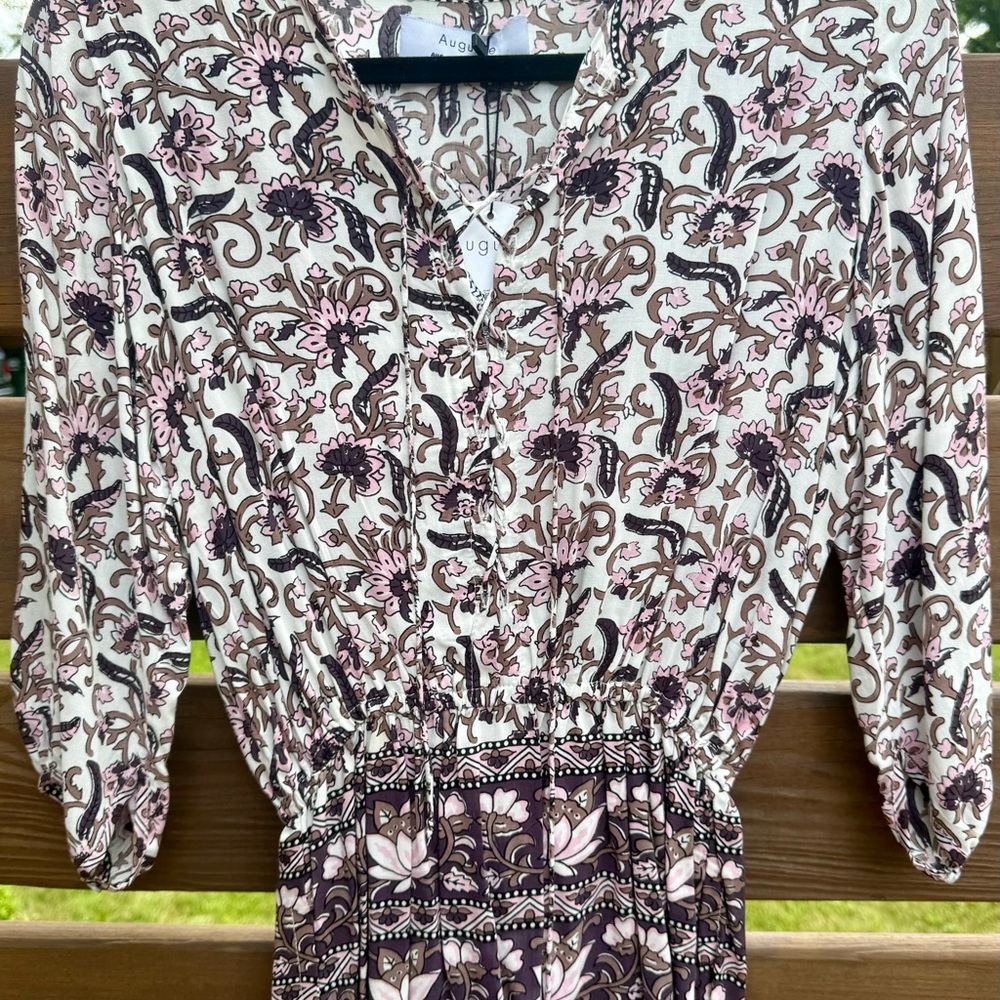 Auguste the label NWT boho blouse